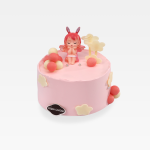  Bánh Kem Thiên Thần Nhỏ – Tone Hồng Pastel Ngọt Ngào